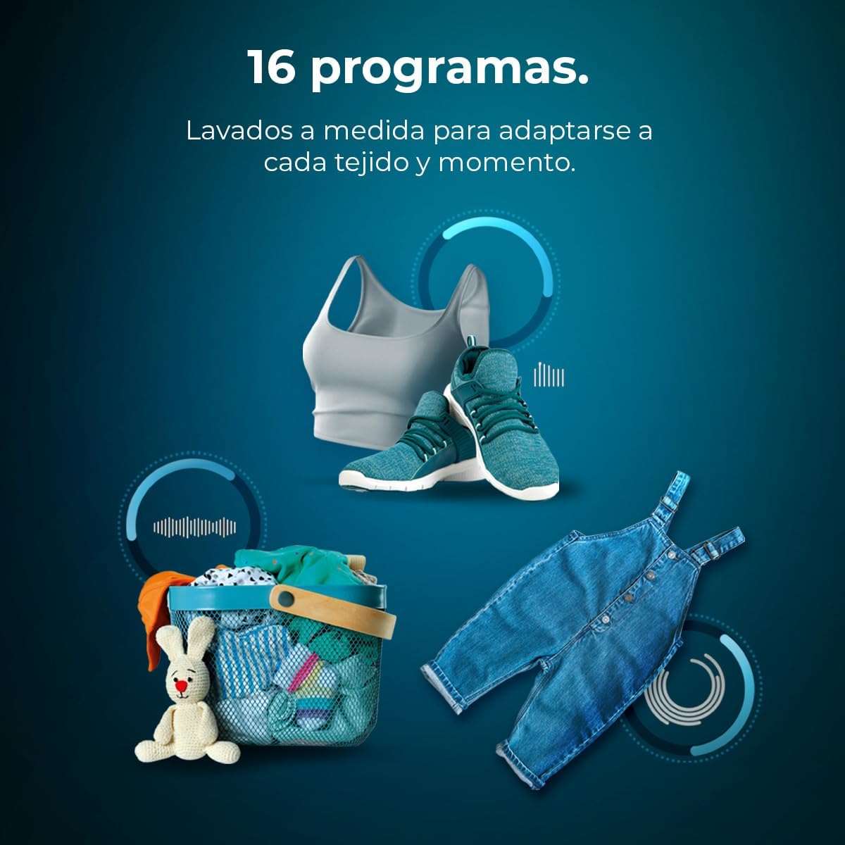 Cecotec Lavadora y Secadora 10 kg carga frontal Bolero DressCode 10800 Inverter Steel A 1400 rpm, 16 programas, clase A, motor inverter plus, vapor SteamMax, lavado inteligente y detección de carga [Clase energética A]