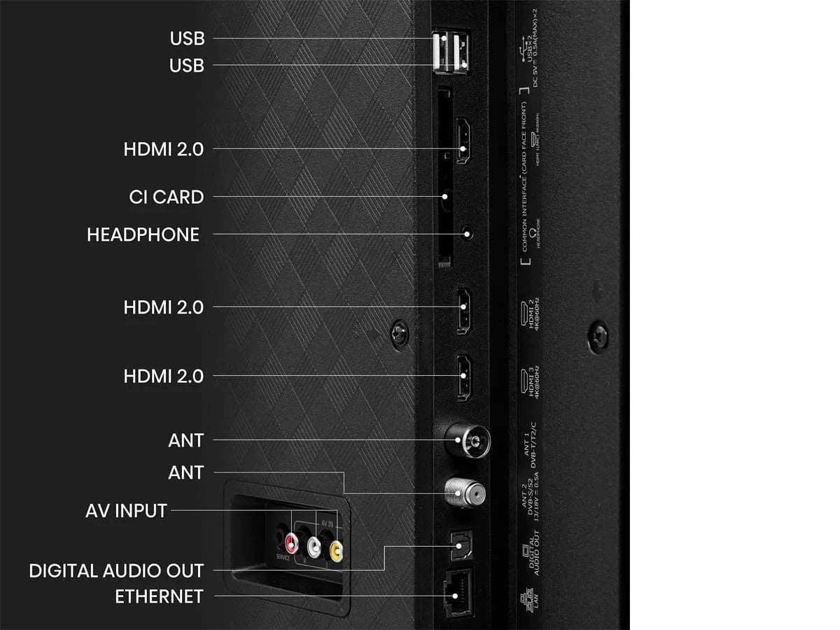 Hisense 55A6K UHD 4K,VIDAA Smart TV, 55 Pulgadas, Dolby Vision, Modo juego Plus, DTS Virtual X, control por voz televisor (2023) [Clase de eficiencia energética G]