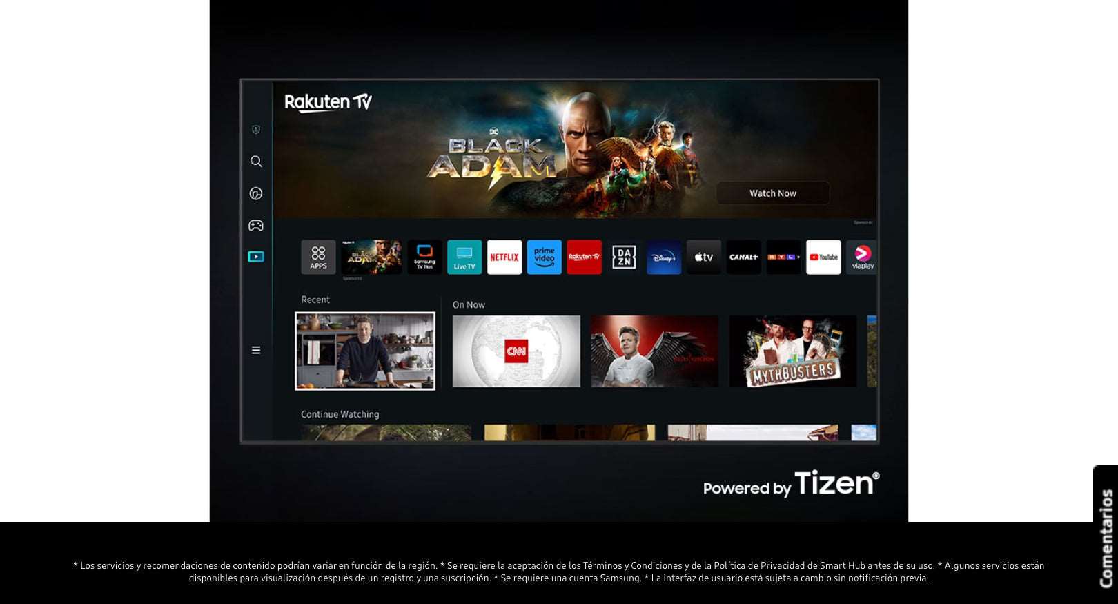 TV Samsung Crystal UHD 108cm 43" 50" 55" 65" 75" 85" Smart TV 2024